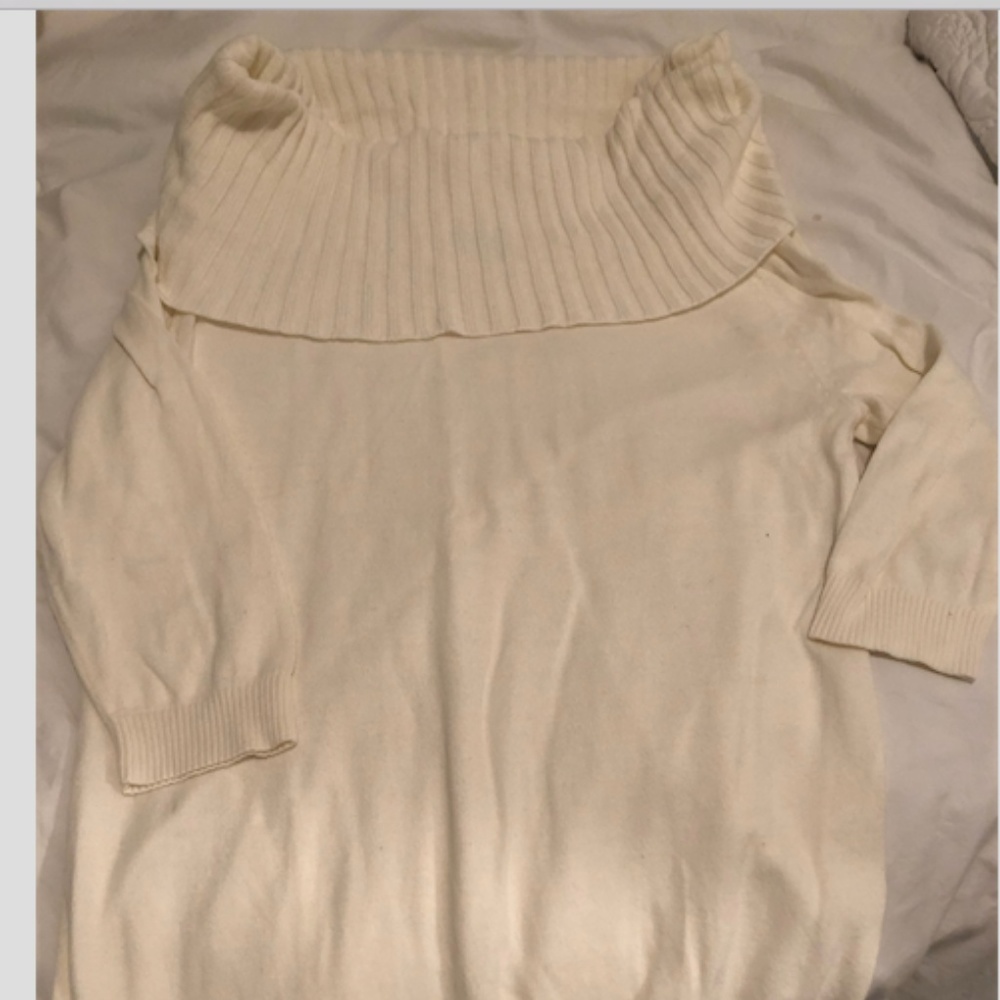 Cowl neck or Off the Shoulder Sweater